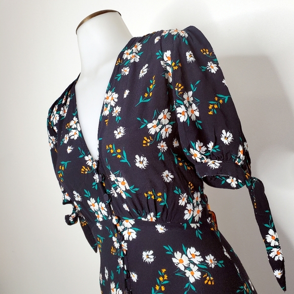 GHOST Maddy Floral Midi Romantic Dress - Picture 8 of 12